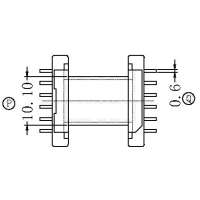 GC-EPC1921/EPC1921卧式(6+6PIN)海鸥脚