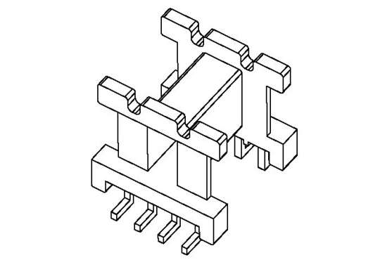 JS-1303-2/EE13卧式(4+4PIN)贴片