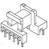 ZS-1642 卧式EE-16(5+4)PIN