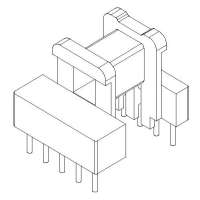 XHY-EE-1608-7/EE16卧式(5+5PIN)