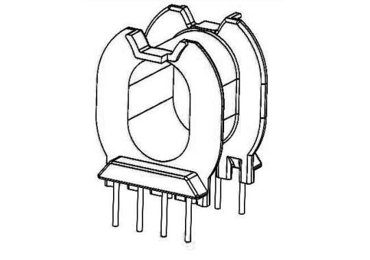 YX-ATQ1801/ATQ18卧式(4+4PIN)