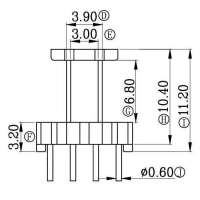 BC-1003 EE-10立式(4+4PIN)