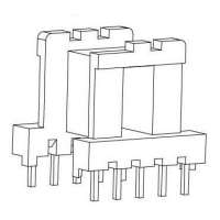 BC-1307 EE-13卧式(5+5PIN)