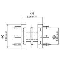 BC-023 EE-505卧式(2SEC 3+3PIN)