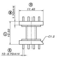 BC-026-2 EP-10卧式(4+4PIN)