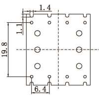 XH-B1014-1/BASE(4+4)P