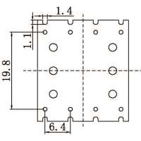 XH-B1014-1/BASE(4+4)P