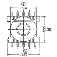 SMD-ER14.5-001/ER14.5立式(5+5)P