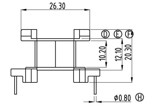 PQ-3220-1/PQ-32立式(6+6PIN)