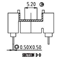 UU-1606-1/UU-16卧式(2+2PIN)