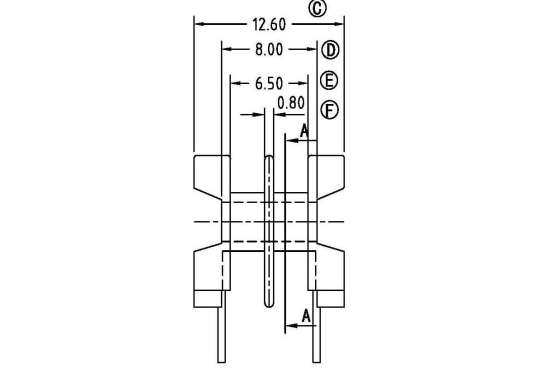 UU-9.8/UU-9.8卧式(2+2PIN)