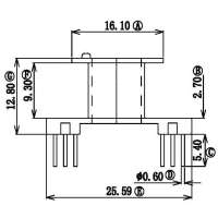 RM-8-1/RM-8立式(6+6PIN)