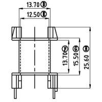 PQ-2606-2/PQ-26立式(2+2PIN)