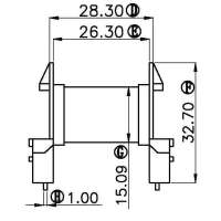 ETD-3902/ETD-39卧式(8+8PIN)R