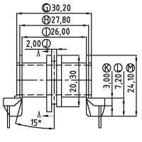 ER-3519/ER-35卧式(6+6PIN)