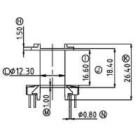 ER-2841-1/ER-28立式(12+12PIN)