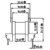 ER-2810/ER-28卧式(6+9PIN)