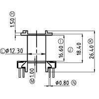 ER-28-E/ER-28立式(12+12PIN)