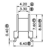 EP-X4.5/EP-X4.5卧式(4+4PIN)