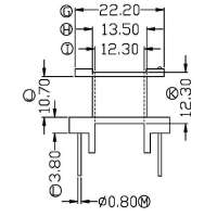 El-2801-1/El-28立式(8+8PIN)