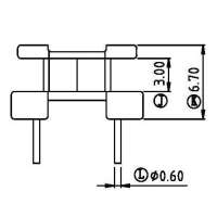 EI-12.4/EI-12.4立式(5+5PIN)