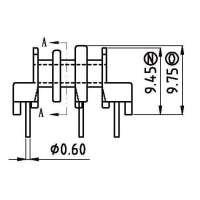 EFD-1504/EFD-15卧式(3+3PIN)