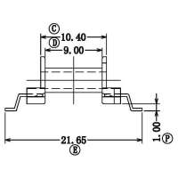 EFD-1503-1/EFD-15卧式(5+5PIN)  SMD