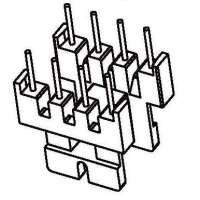 EE-1923/EE-19卧式(4+4PIN)