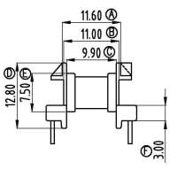 EE-1634/EE-16卧式(5+5PIN)