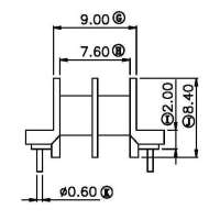 EE-1501/EE-15卧式(2+2PIN)