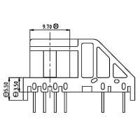 EE-1319/EE-13卧式(6+6PIN)