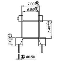 EE-1302/EE-13卧式(5+5PIN)