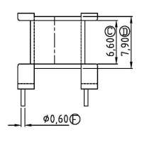 EE-1017/EE-12.4立式(3+3PIN)