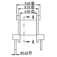 EE-1013/EE-10卧式(4+4PIN)