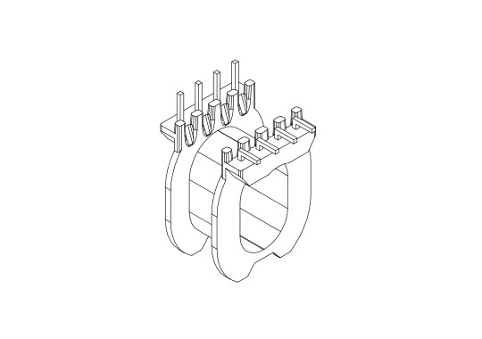 ATQ1901-1/ATQ1901/ATQ19驳弯(4+4)PIN