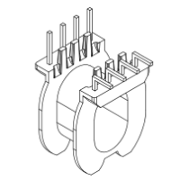 ATQ1803D-1/ATQ1803/ATQ18/ATQ18驳弯（4+4）PIN