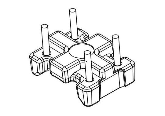 BASE-0206立式2+2P