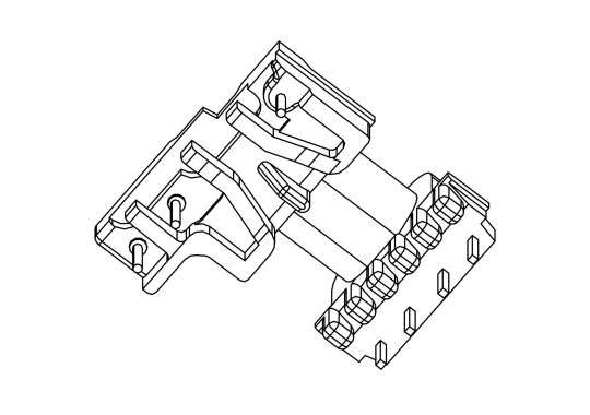 SR-EPC-1706-1/EPC-17卧式(4+3)PIN