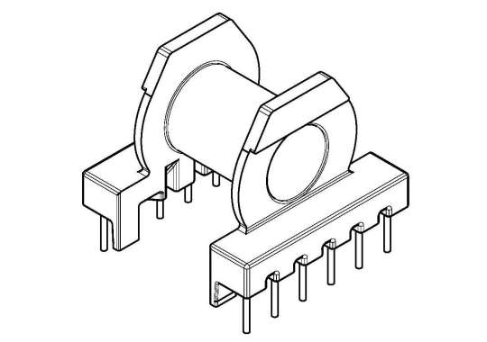 Z-2817-1/EER28卧式(6+6PIN)