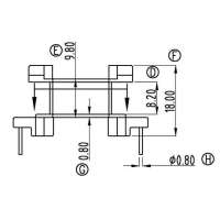 PQ-3218/PQ32立式(6+6PIN)