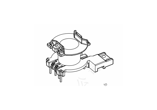 PQ-2031B  PQ20立式4+2+2+2PIN图2