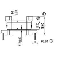 PQ-3218/PQ-32立式(6+6PIN)