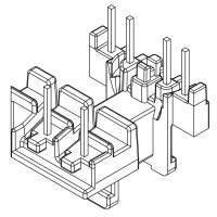 SR-EE-1650/EE-16卧式(4+2)PIN