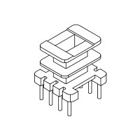 HXP-1003-1 EE10双槽立式4+4针