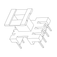 HX-EE13安规 EE13安规立式4+4针