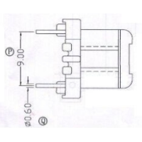 HX-EE13安规 EE13安规卧式5+2针
