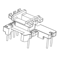 HXB-EI1605A EE16 EE1608加宽安规立式5+1+2针