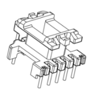 HXB-EI1618 EE16 EE1608加宽安规立式5+1+2针
