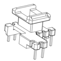 HXB-EI1627 EE16 EE1608加宽安规立式5+3+2针