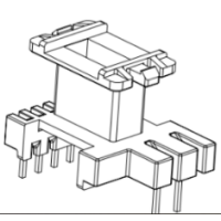 HXB-EI1631-1 EE16 EE1610加宽安规立式5+2针